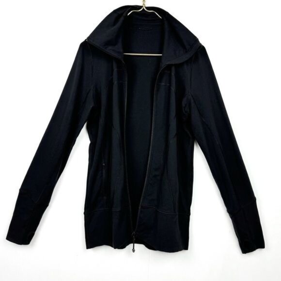 Lululemon In Stride Jacket Black size 8 - Picture 9 of 16